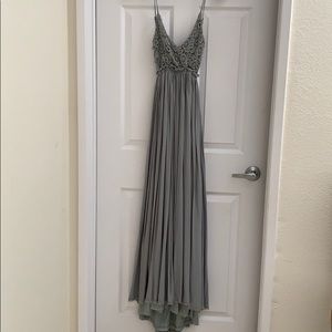 Low back maxi dress